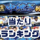 2025中継ぎ当たりランキング