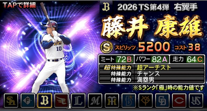 2026TS第4弾ランキング藤井