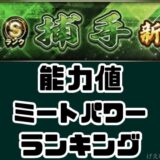 2026Sランク捕手ランキング