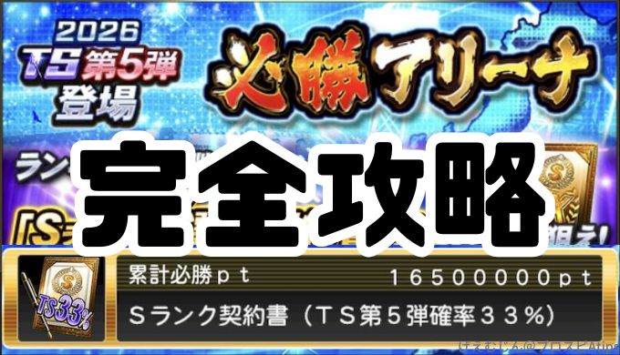必勝アリーナ攻略累計最速